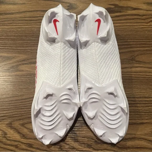 Size 11 Nike Vapor Edge Speed 360 2 Football Cleats White/Red FN7764-106 NEW